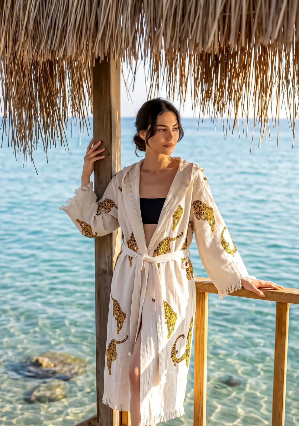 The Shakka Robe by the water